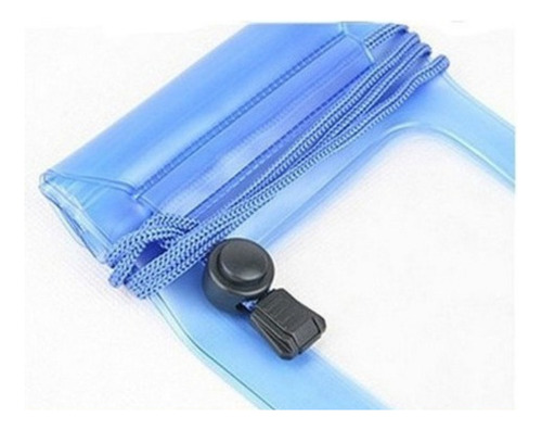 Funda Sumergible Para Telefonos Celulares Color Azul Celular 4.3