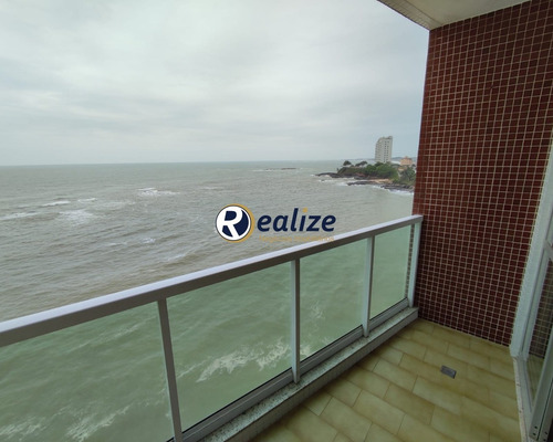 Imagem 13 de 30 de Apartamento Composto Por 3 Quartos Com Vista Para O Mar Á Venda No Centro, Guarapari-es - Realize Negócios Imobiliários. - Ap01227 - 70508605