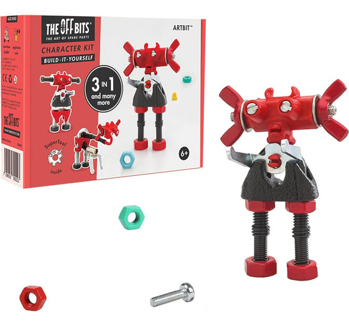 Kit De Construcción Artbit The Off Bits Para Robots Stem