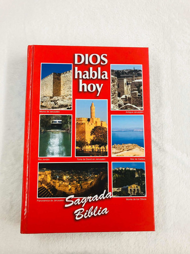 Biblia Dios Habla Hoy. Pasta Dura Roja