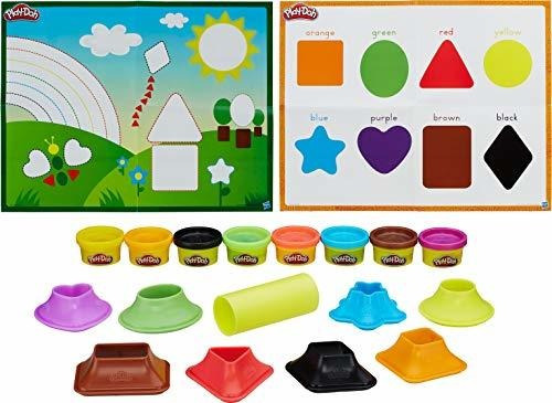 Play-doh Forma Y Aprender Colores Y Formas.