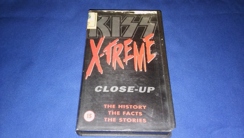 Kiss- Xtreme Close -up (vhs)