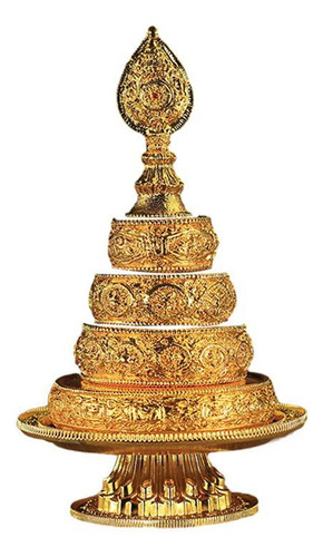 Bandeja De Oferta Budista Tibetana, Prato Manza, Esculturas