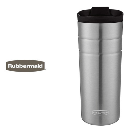 Vaso Termico Rubbermaid Flip Lid Acero Inoxidable 473ml