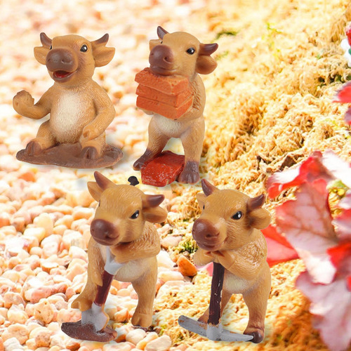 Modelo De Animales En Miniatura Adornos Juguetes