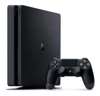 Sony PlayStation 4 Slim 500GB Hits Bundle: God of War III: Remastered/Uncharted 4: A Thief's End/Horizon Zero Dawn cor preto onyx