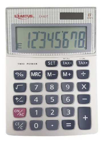 Calculadora Exaktus Ex-80t 8 Digitos 