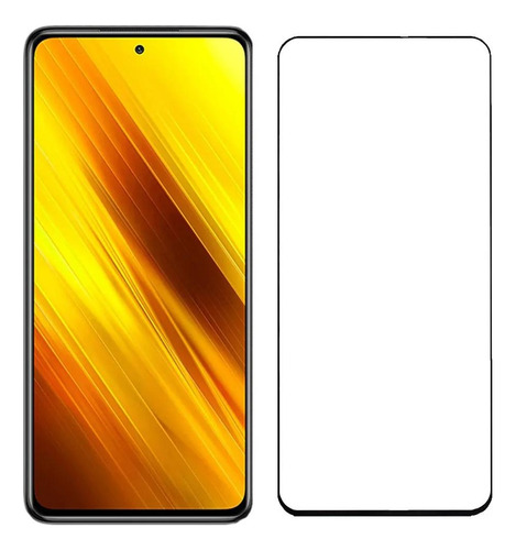 Pelicula De Vidro 3d Poco X3 X3 Pro X3 Nfc Cobre Toda Tela
