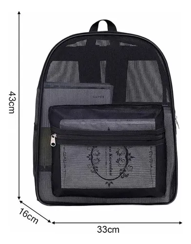 Mochila transparente para hombre hotsell