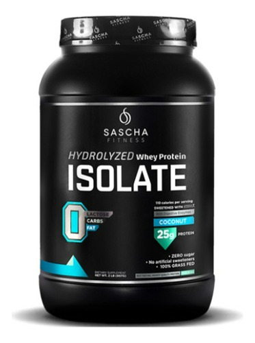 Proteína Sascha Fitness Isolate Coconut