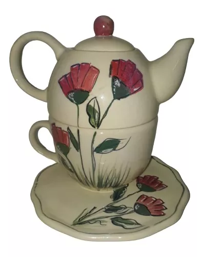 Tetera de Porcelana Tea For One- Té+Thé® - Tea Shop Hebras y Blen