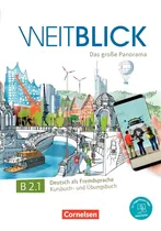 Comprar Weitblick B2.1 Libro De Curso Y Ejercicios: Das Große Panorama, De Aa.vv.., Vol. 1. Editorial Cornelsen Aleman, Tapa Blanda En Alemán