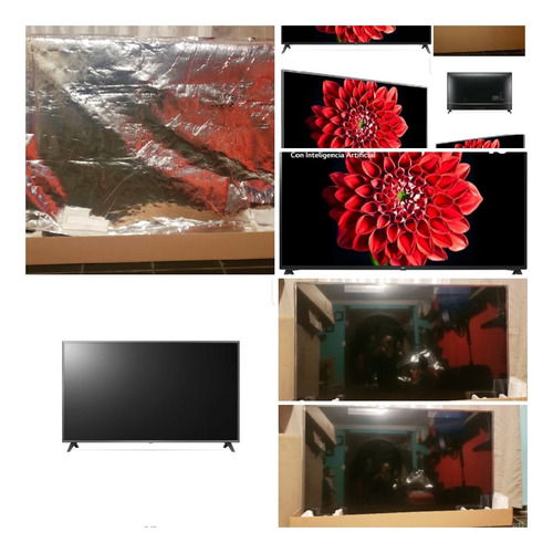 Imagen 5 de 10 de Display Con Panel LG 75 In Smart Tv 2020 Solo Para Partes