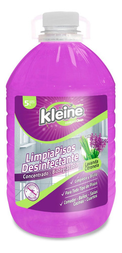 Limpiador Desinfectante Pisos Kleine X 5000 Ml Kleine Wolke