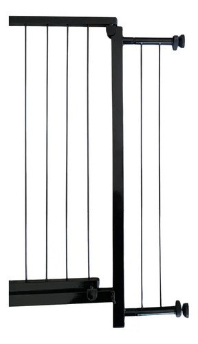 Prolongador Extensor Portão Grade Segurança 10cm Cor Preto