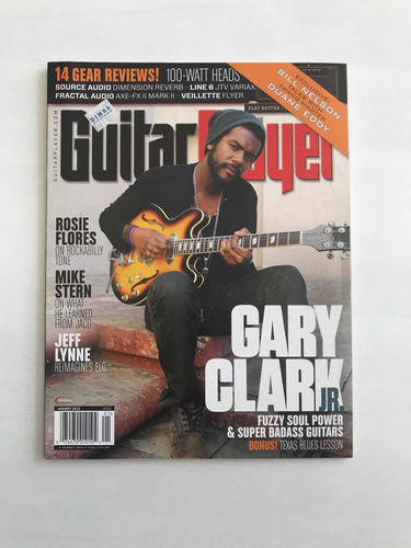 Guitar Player. Gary Clark Jr. 2013. Vol. 47. No. 1.