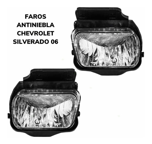 Faros Antiniebla Chevrolet Silverado 06