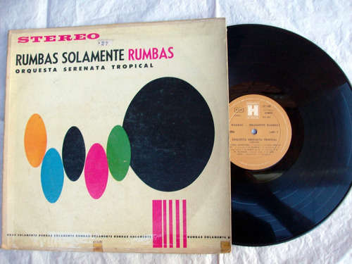 Rumbas Solamente Rumbas - Orquesta Serenata Tropical Lp 1963