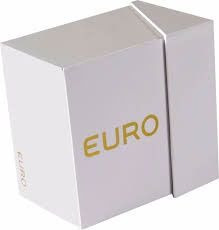 Relógio Euro Feminino Rose Azul Pulsei Couro Eu2035ynm/4a