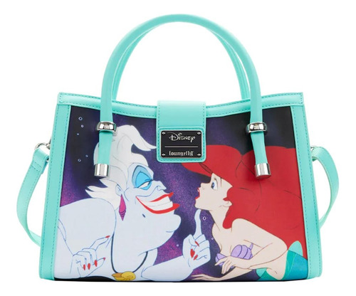 Loungefly Ariel La Sirenita Scene Series Crossbody Disney 