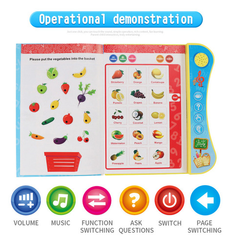 C Tarjeta De Sonido Libro For Niños Interactivo Libro De