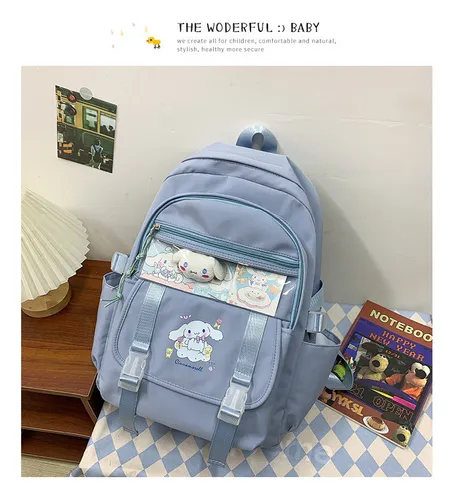 Mochila Para Mujer Mochila Escolar Con Dibujos Cinnamoroll