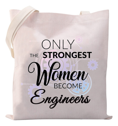 Vamsii Bolso Mano Regalo Para Mujer Ingenieria Solo Fuerte