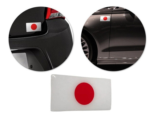 Bandeira Japão Resinada / Japan Toyota Honda Nissan