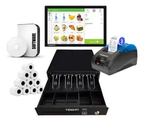 Comprar Cajon De Dinero Con Impresora De Tickets De Regalo Y Tablet Para Punto De Venta Abarrotes Farmacia Papelería Ferretería Restaurante Y Cualquier Negocio Pos Pdv Tpv