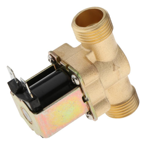 2 Válvula Solenoide De 1/2 Pulgada, Latón Entrada Dc220v
