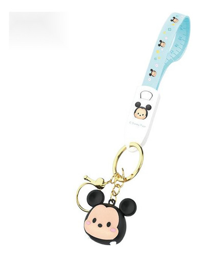 Llavero 3 En 1 Cable Micro Usb Tipo C Cable De Datos Disney