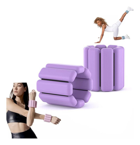 1 Par De Polainas Para Pilates De 1 Libra, Pesas Para Tobill