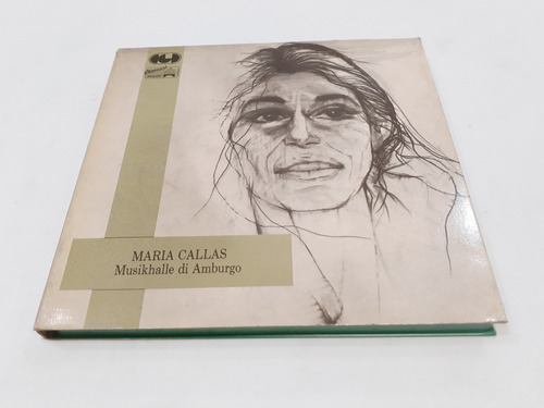 Musikhalle Di Amburgo, Maria Callas - Cd 1987 Francia Nm