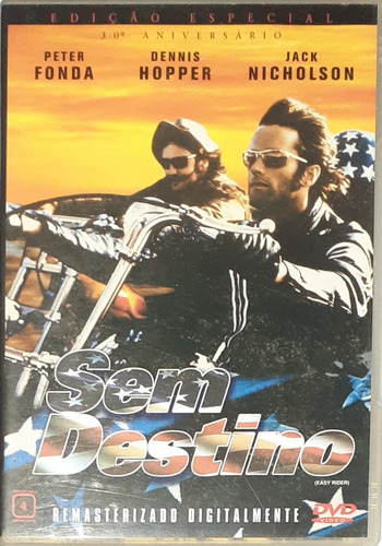 Dvd - Sem Destino - Jack Nicholson, Dennis Hopper - Original (Usado)