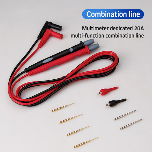 Kit De Cables De Prueba Para Multímetro, 1000 V, 20 A, Cable