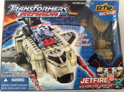 Transformers Armada 7053 Btr Jetfire 39 Piezas