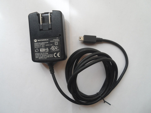 Cargador Motorola Modelo Psm5202a Punta Miniusb 