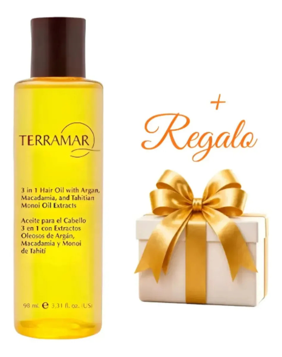 Aceite Para El Cabello 3 En 1 Terramar 98 mL +