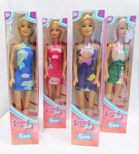 Imagen 5 de 6 de Muñeca Kiara Poppi Doll 30cm Color Azul 5970