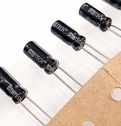 Kit 10 Capacitor Eletrolítico 10uf 63v - Original Alltech