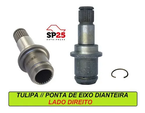 半額ストア Tulipa Ponta Eixo Dianteira Direita Courier Endura 96 97 98 その他