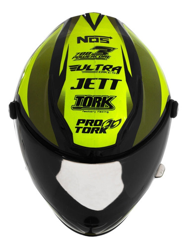 Casco seguro Mini Pro Tork Factory Edition, amarillo, tamaño del casco: 1