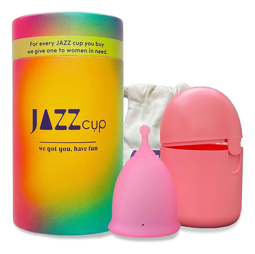 Jazz Cup Copas Menstruales Suaves  Con Estuche Esterilizado