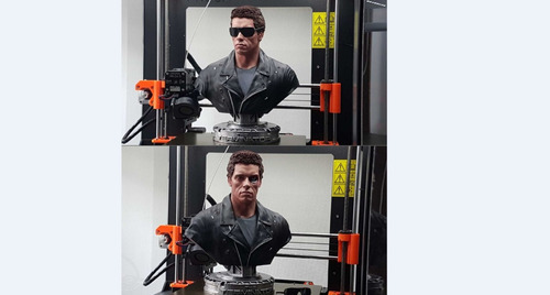 The Terminator T800 Busto Archivo Stl Para Impresion 3d 