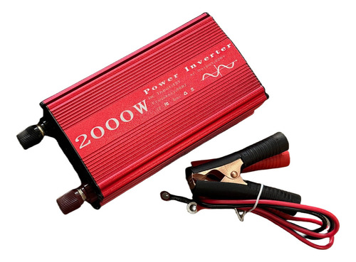 Inversor De Corriente 2000w 12v A 220v Onda Pura Senoidal