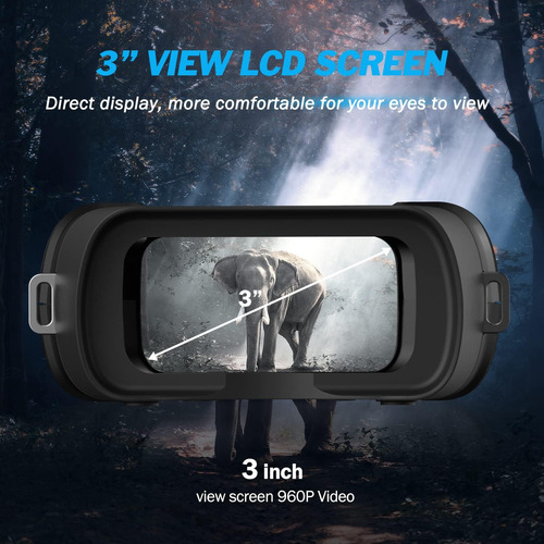 Jstoon - Gafas De Visión Nocturna, Binoculares De Visión