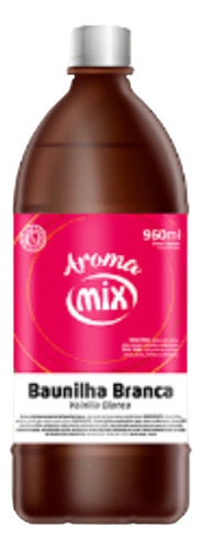 Aroma Essência Baunilha Branca Alimentícia 960ml Mix