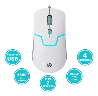 Mouse Gaming Hp M100 Óptico 1600 Dpi