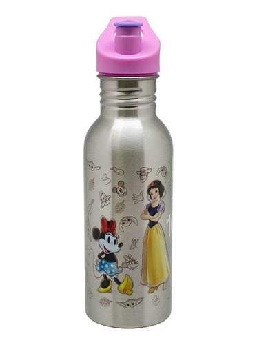 Botella Disney 100 Años Minnie Frozen Stitch Pop Up Keep