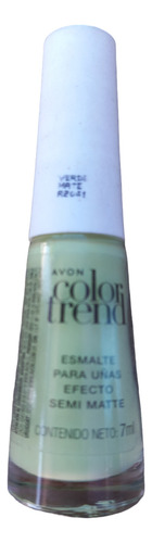 Color Trend Esmalte Verde Mate, Avon